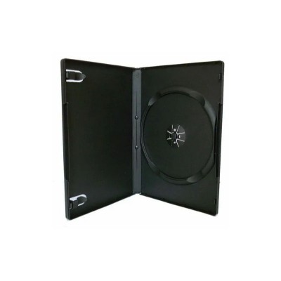 Box Porta 1 CD Dvd Colore Nero