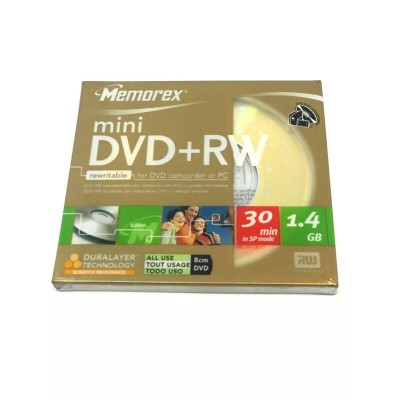 Mini Dvd Memorex DVD+RW 30...